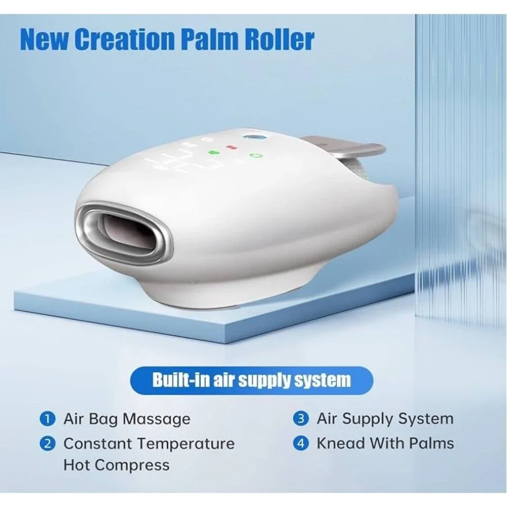 New Hand Massager with Heat, Compression, and Kneading Massage